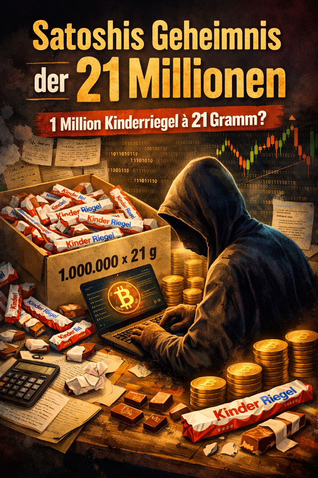 Teorija 21 milijonov: Ali kako si je Satoshi Nakamoto z Kinder čokoladnimi  ploščicami izmislil svetovni monetarni