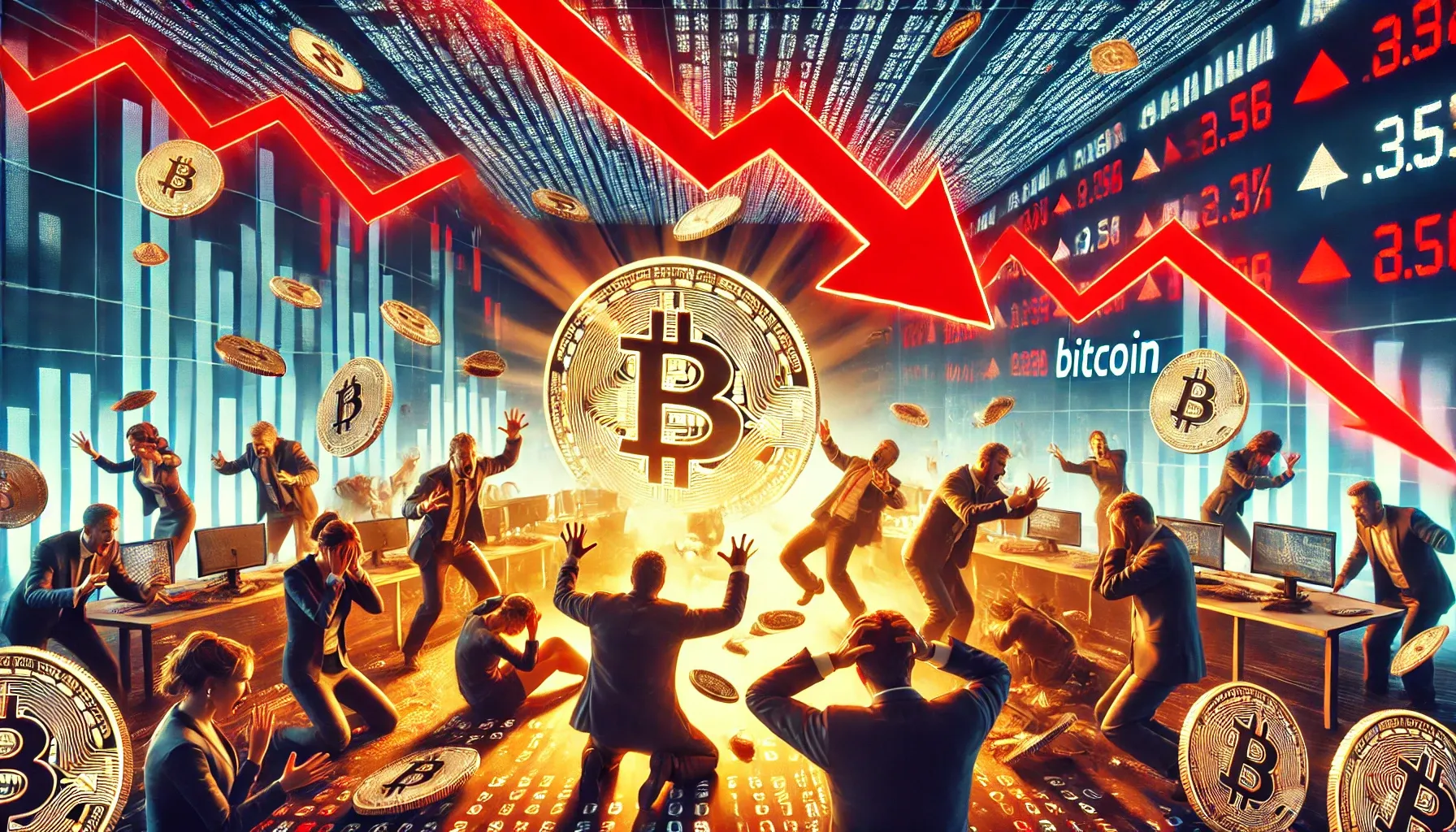 Kaj je povzročilo nedavni padec cene bitcoina - August 2024?