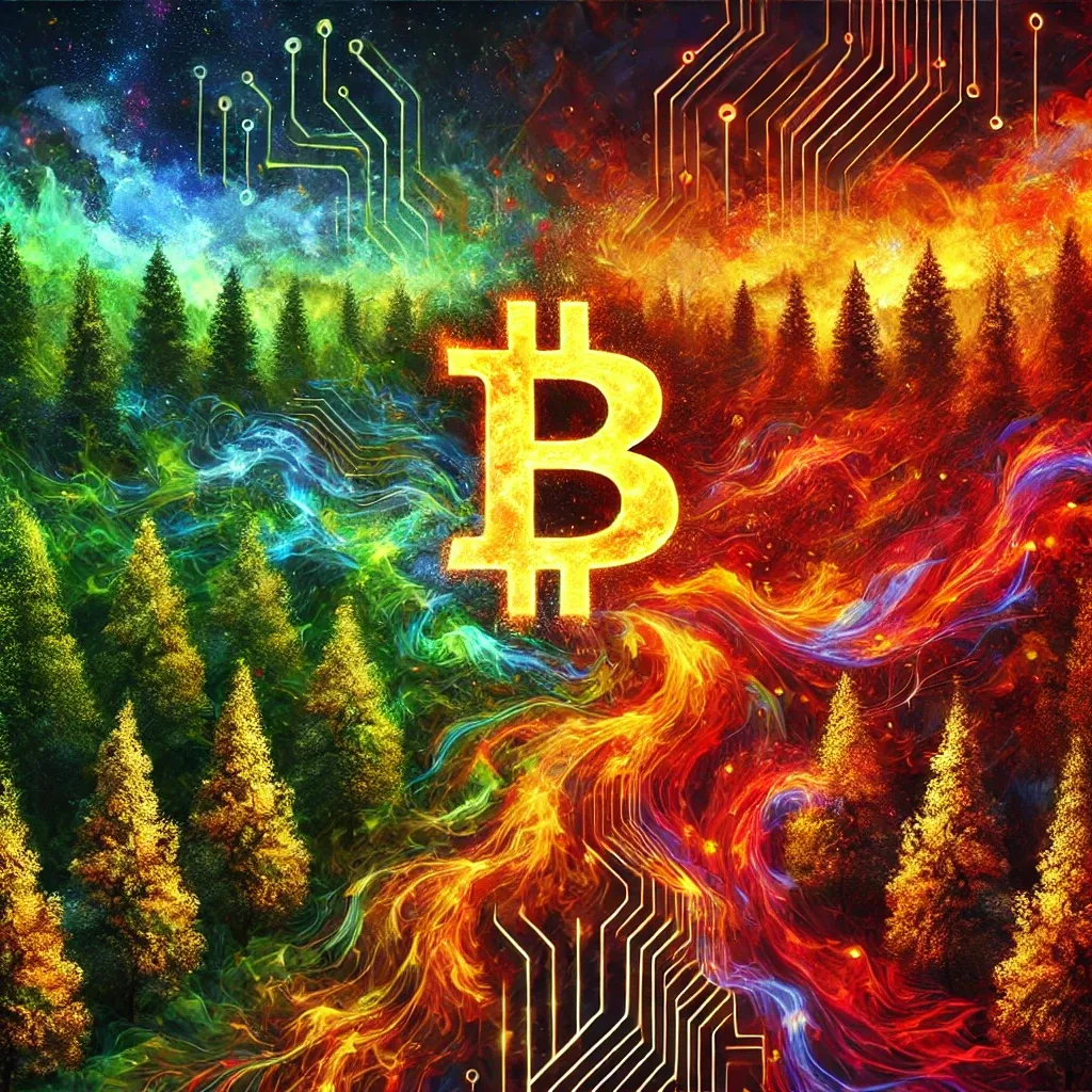 Bitcoin i siła entropii: nowy porządek z chaosu