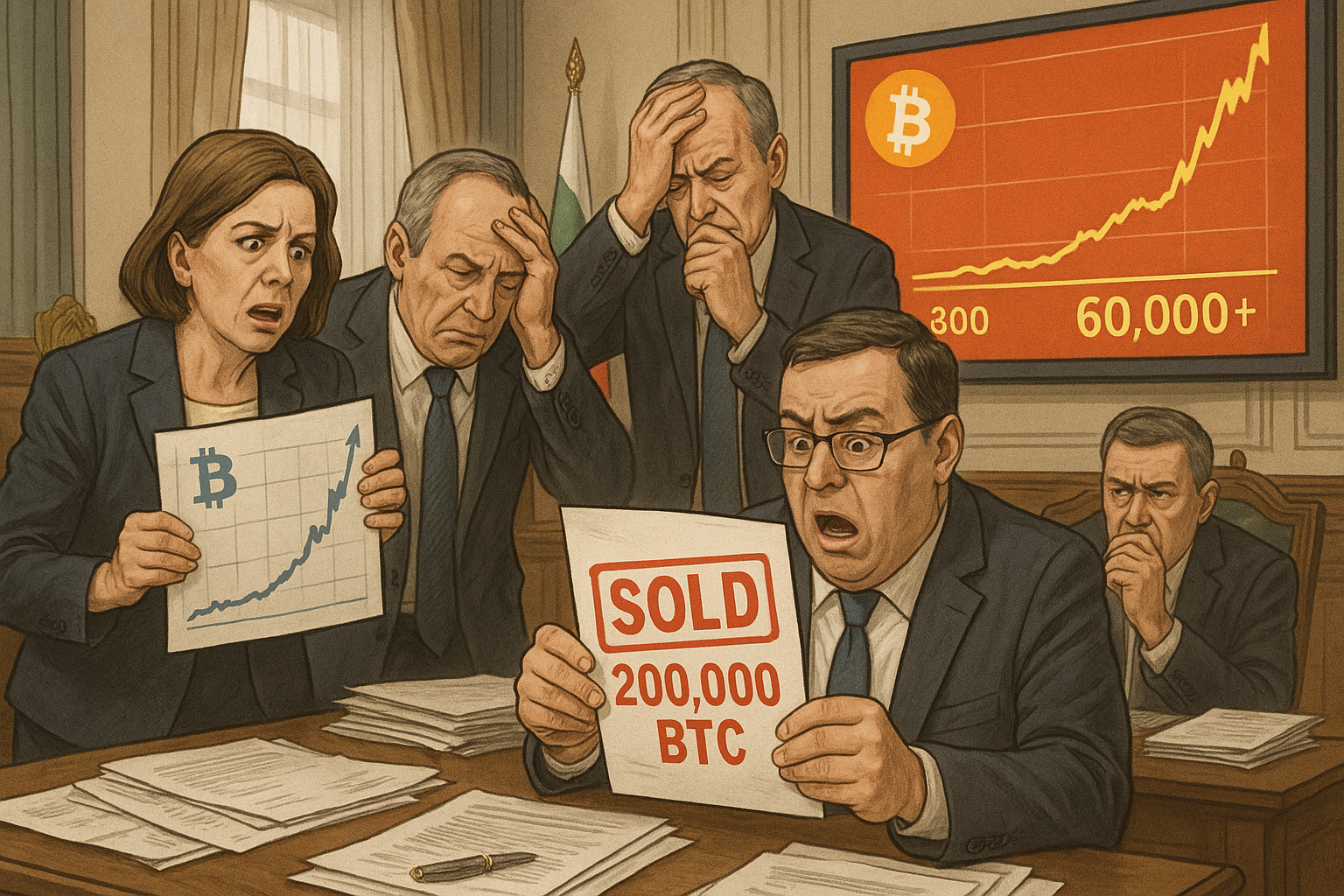 Bulgaria in Zamujena Priložnost z bitcoinom: Zgodba o 25 Milijardah Dolgov