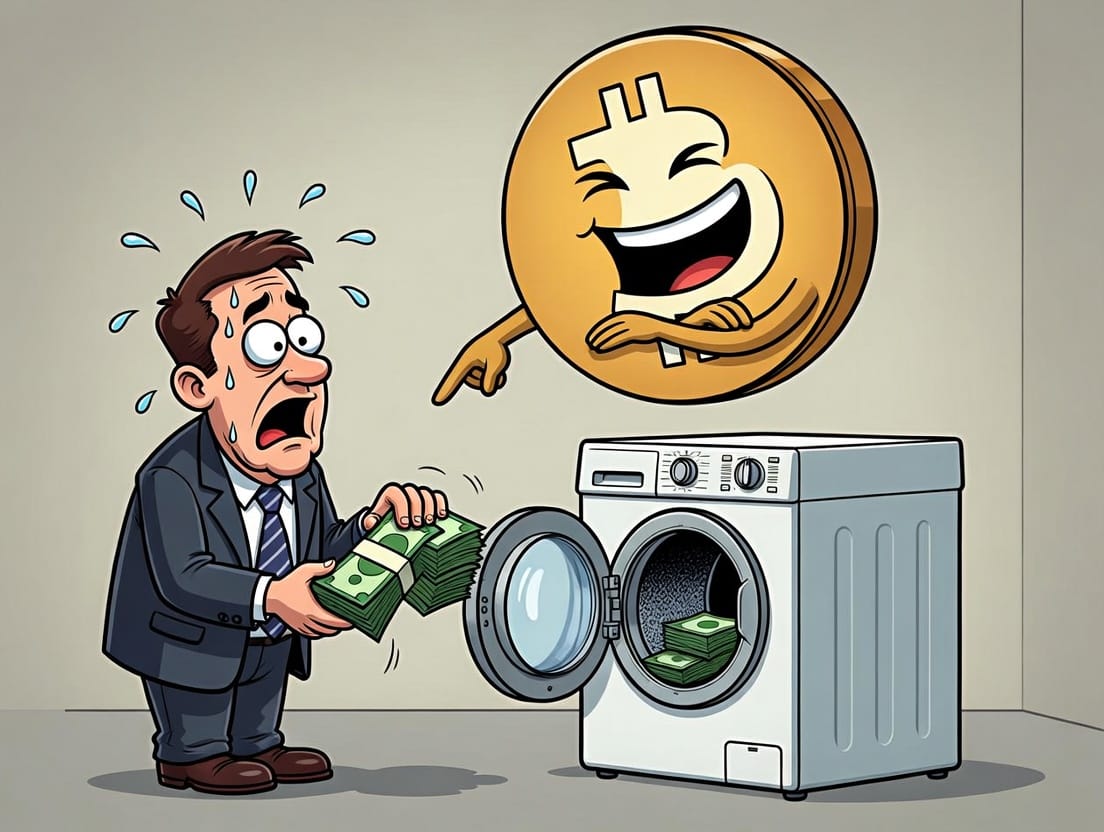 Mediji lažejo o Bitcoinu — resnica o pranju denarja, ki jo skriva finančni sistem