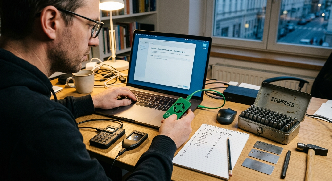 Bitcoin Multisig-Popoln Vodič za varno hrambo bitcoina