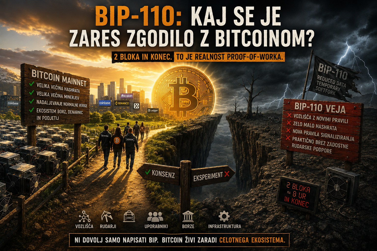 BIP-110: Kaj se je zares zgodilo z Bitcoinom?